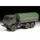 3697 Российский трехосный грузовик К-5350 "Мустанг"