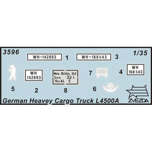 Немецкий тяжёлый грузовик L4500A