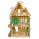 Деревянные кукольные домики